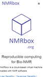 Mobile Screenshot of nmrbox.org